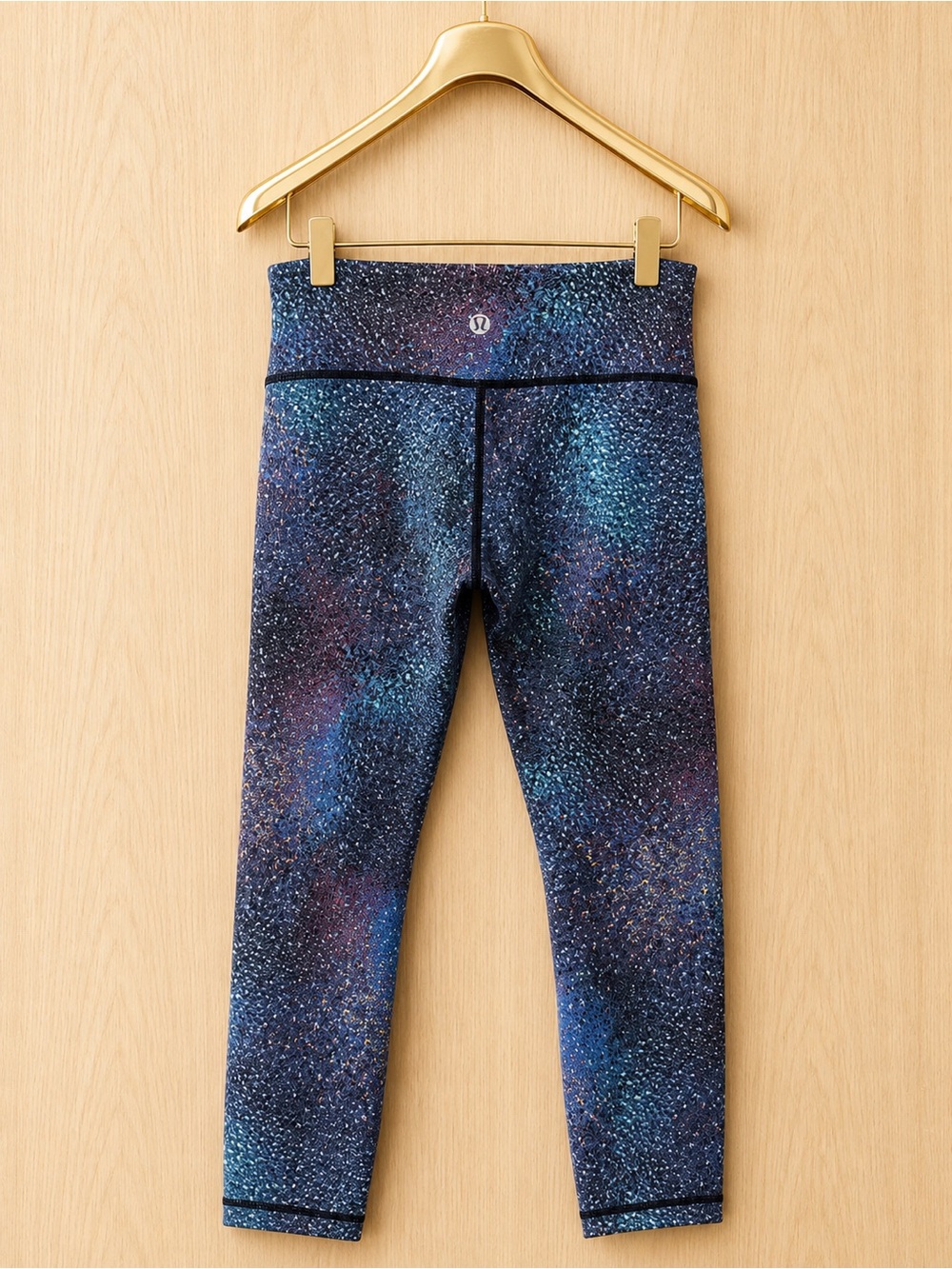Lululemon women Blue Print Leggings
